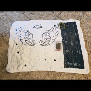Baby milestone blanket $ ink print